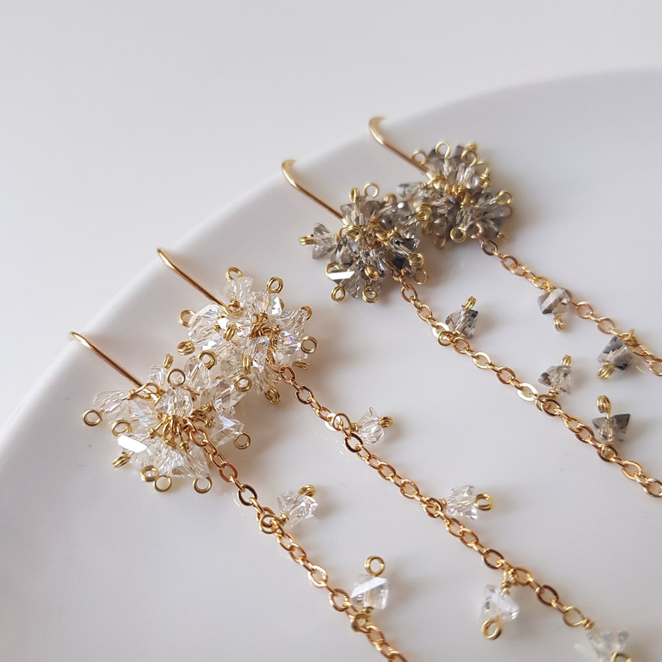 Ruby Swarovski Goli Drop Earrings Daily Look Shopp