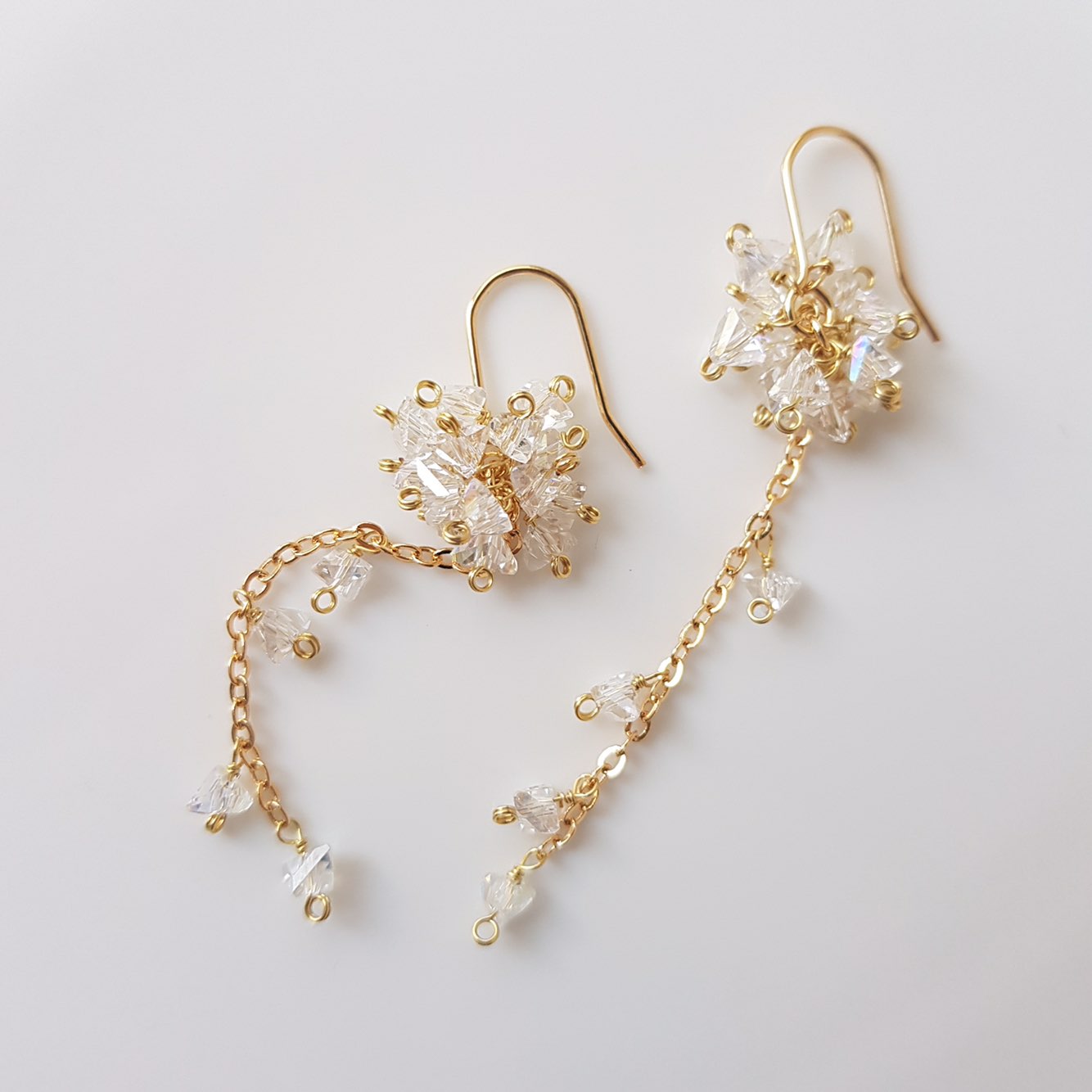 Ruby Swarovski Goli Drop Earrings Daily Look Shopp