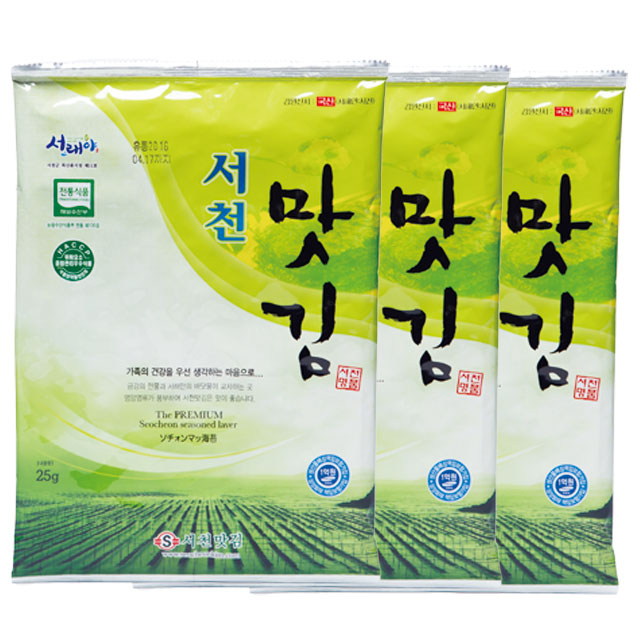 서래야 서천김 재래 전장김 22g 40봉