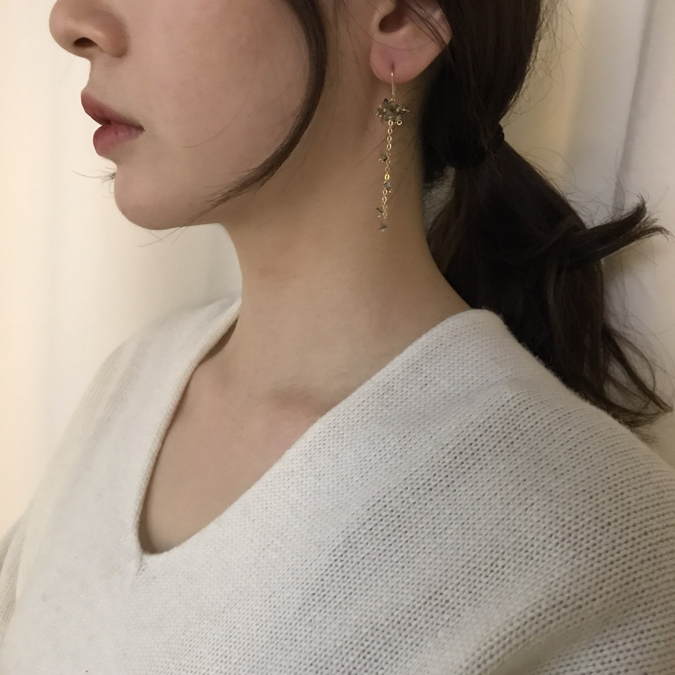 Ruby Swarovski Goli Drop Earrings Daily Look Shopp