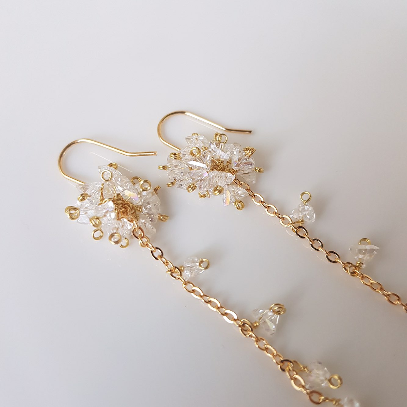 Ruby Swarovski Goli Drop Earrings Daily Look Shopp