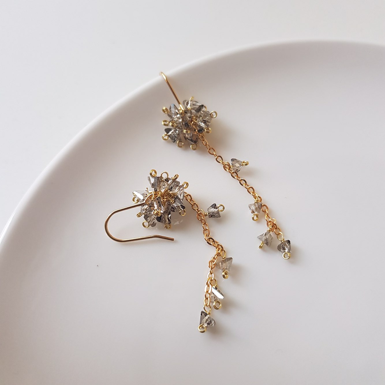 Ruby Swarovski Goli Drop Earrings Daily Look Shopp