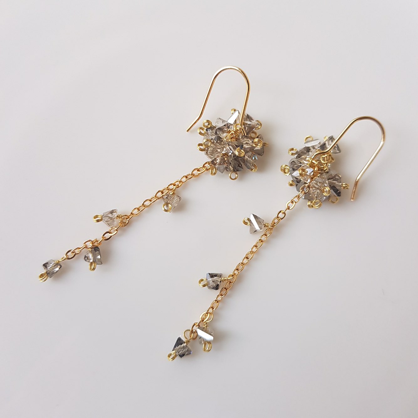 Ruby Swarovski Goli Drop Earrings Daily Look Shopp