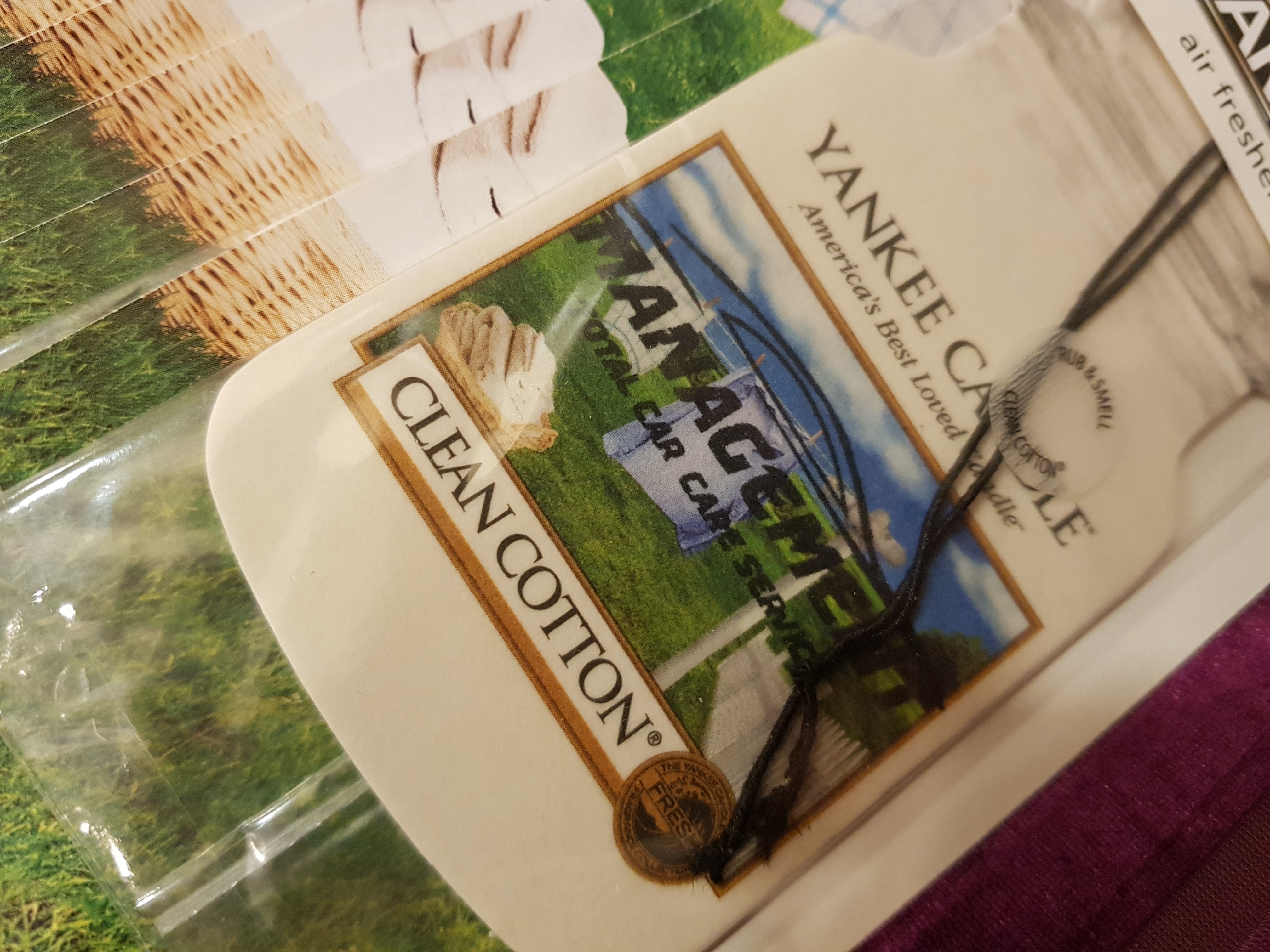 Yankee Candle Car Air Freshener Kaza Paper Paper H