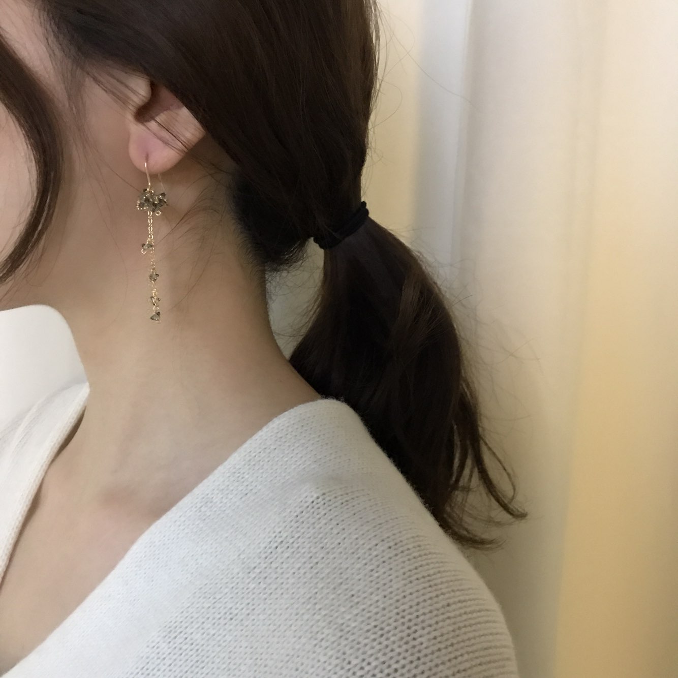 Ruby Swarovski Goli Drop Earrings Daily Look Shopp