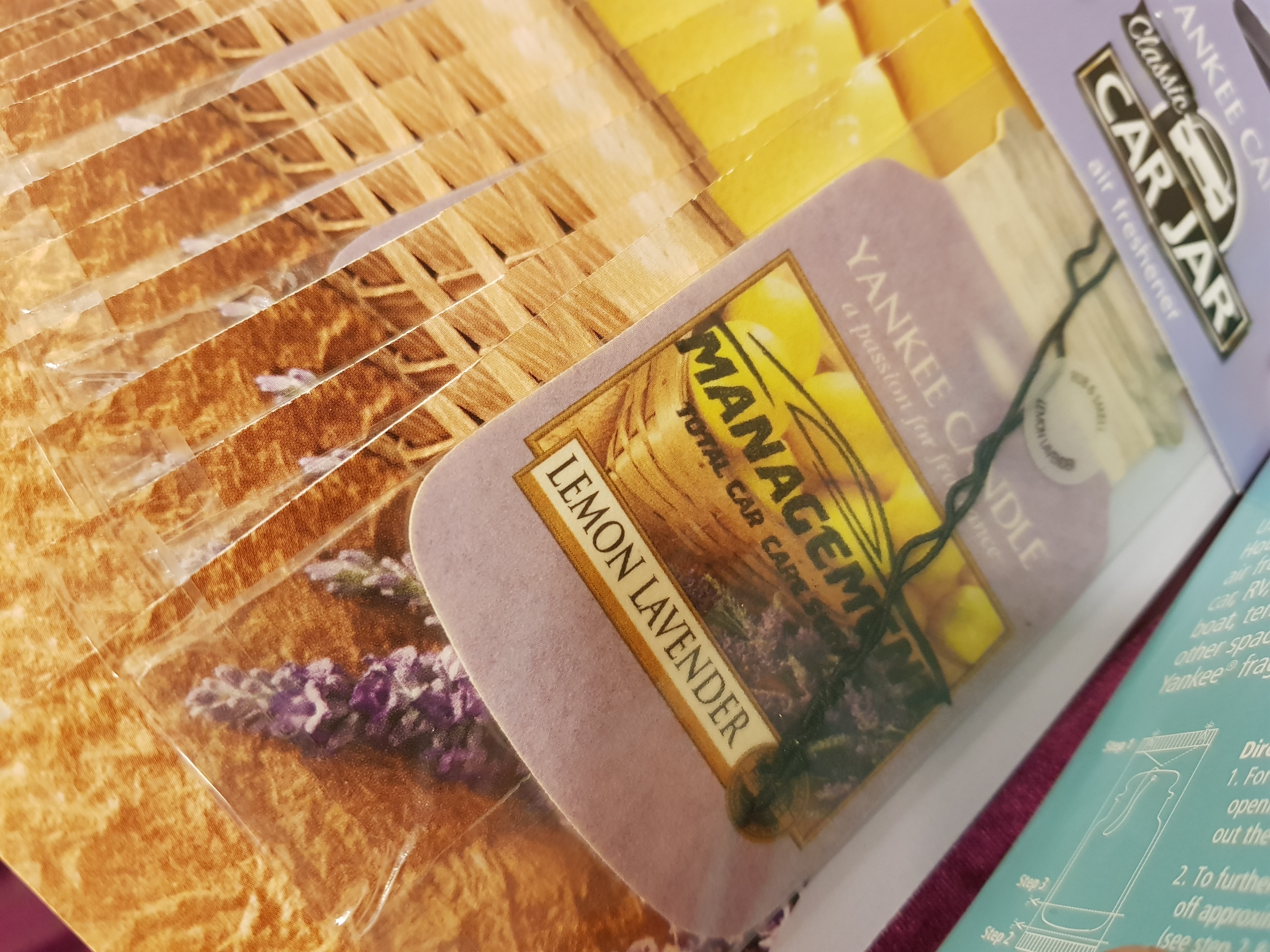 Yankee Candle Car Air Freshener Kaza Paper Paper H