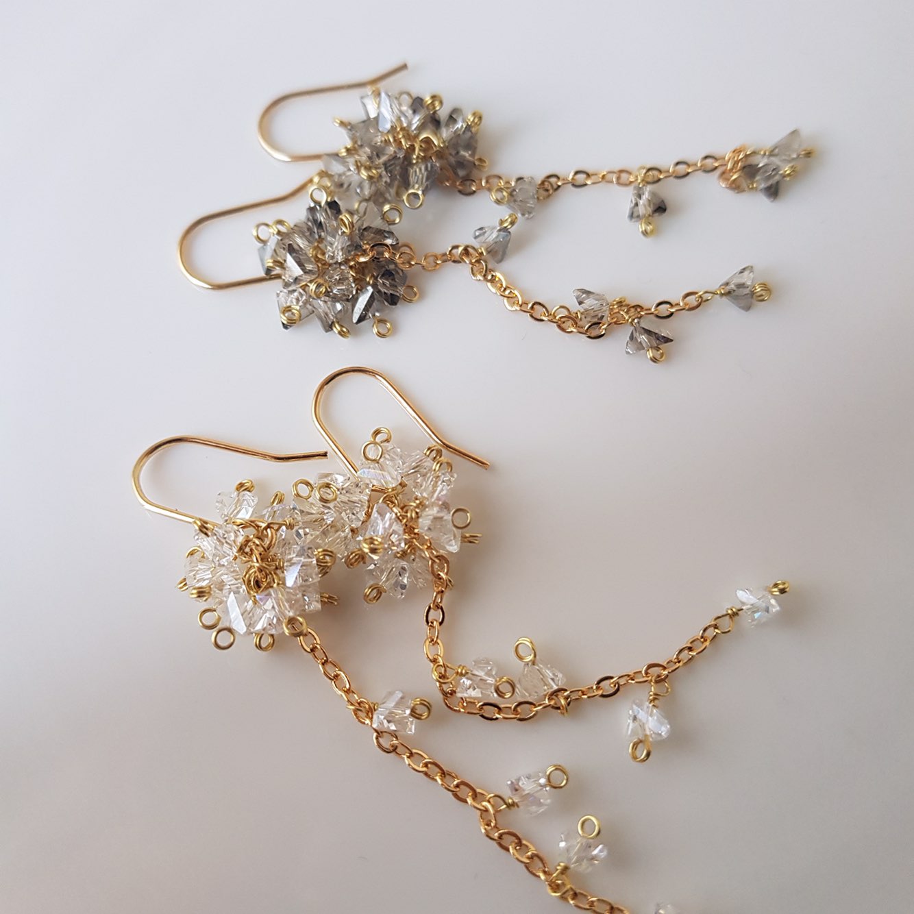 Ruby Swarovski Goli Drop Earrings Daily Look Shopp
