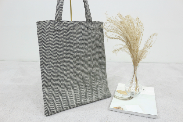 TOTE ECO SHOPPING TRAVEL eco bag herringbone color