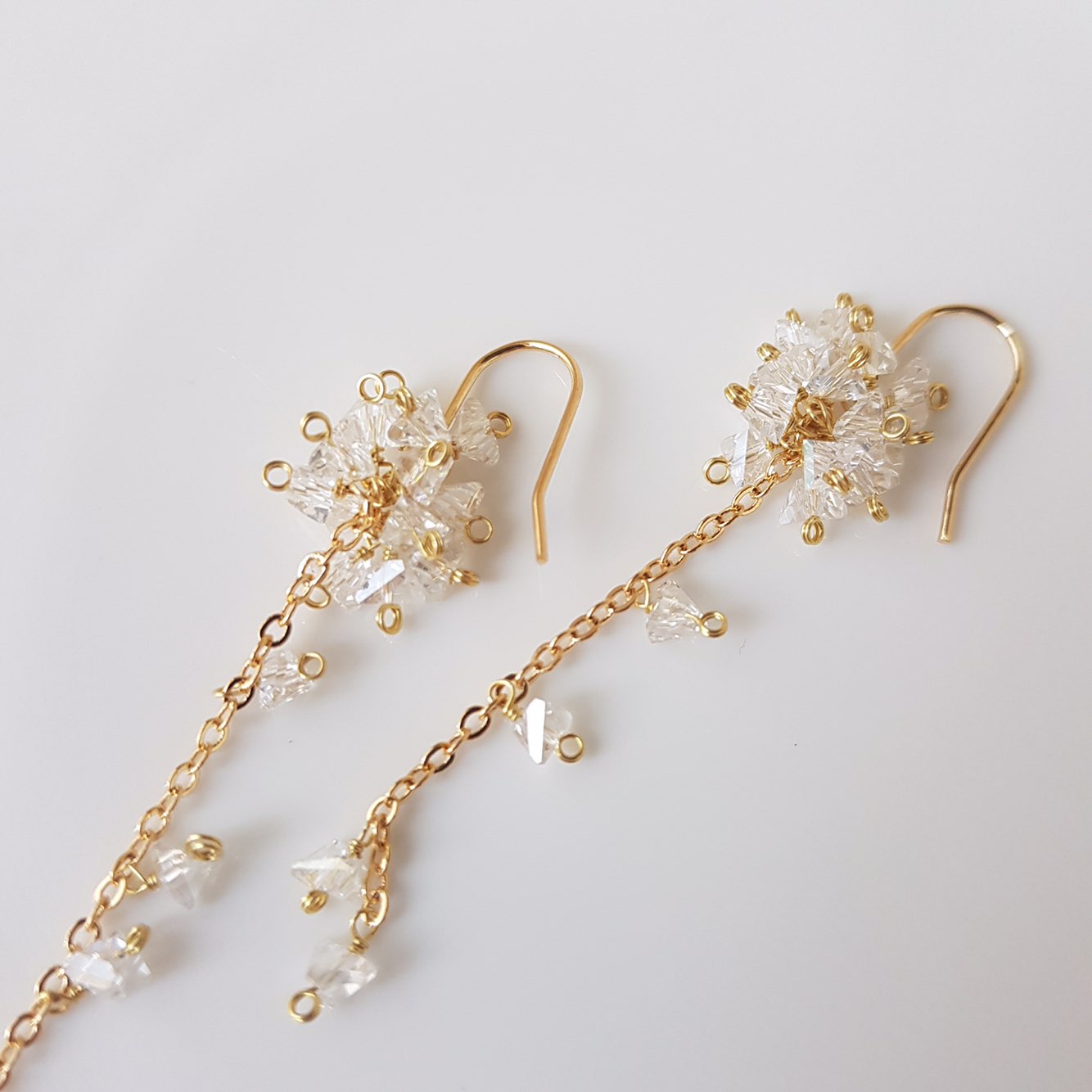 Ruby Swarovski Goli Drop Earrings Daily Look Shopp