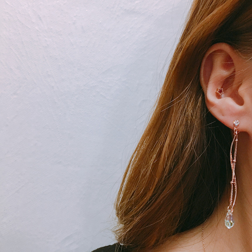 Lucera Luna earrings LKJ0950 Cody Feminine Edge ch