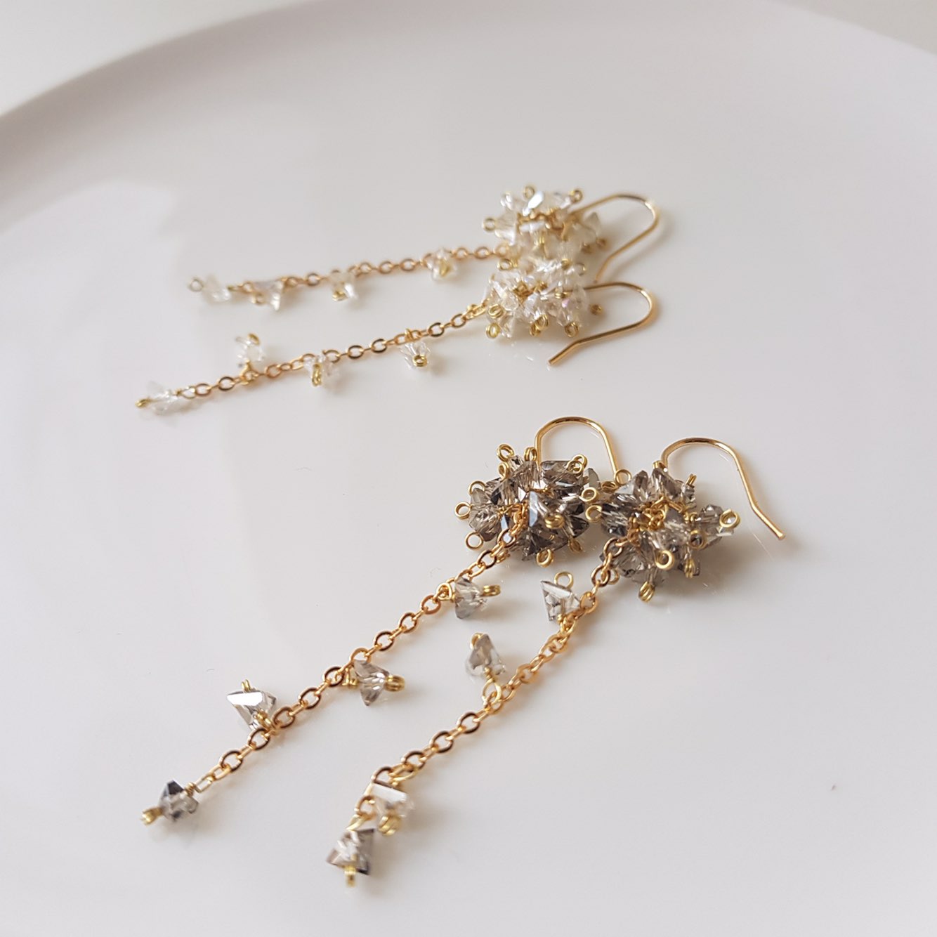 Ruby Swarovski Goli Drop Earrings Daily Look Shopp