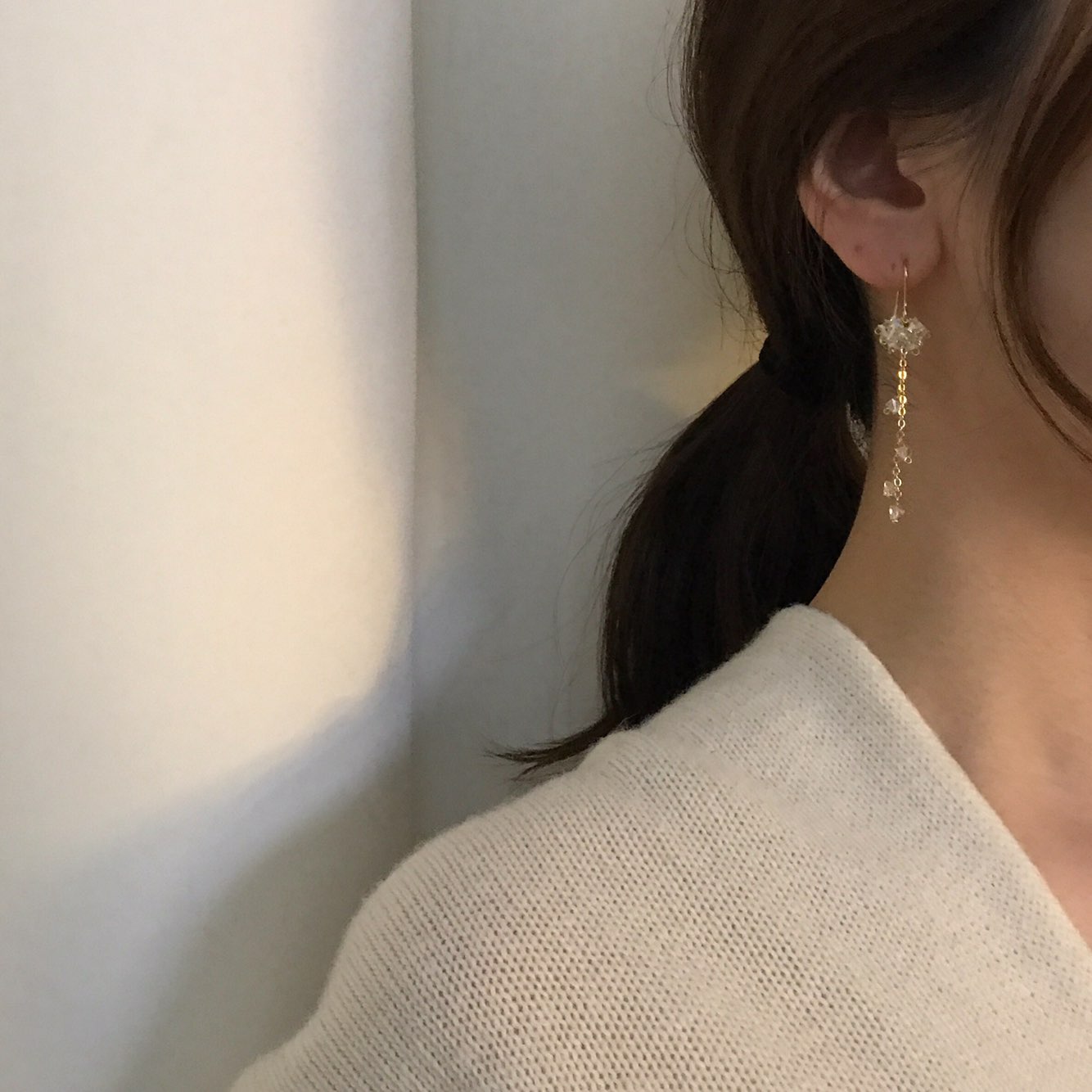 Ruby Swarovski Goli Drop Earrings Daily Look Shopp