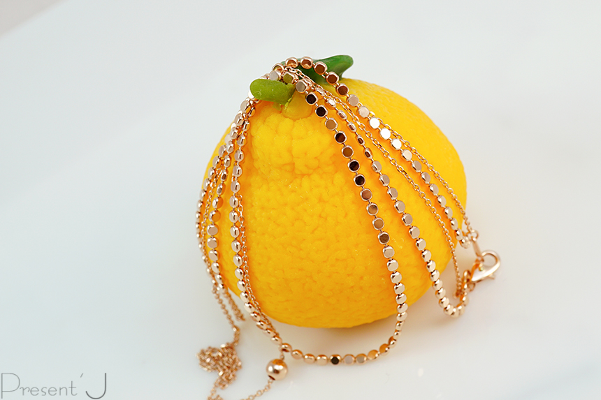 14k 18k layered two-ball necklace 30 men 2 women