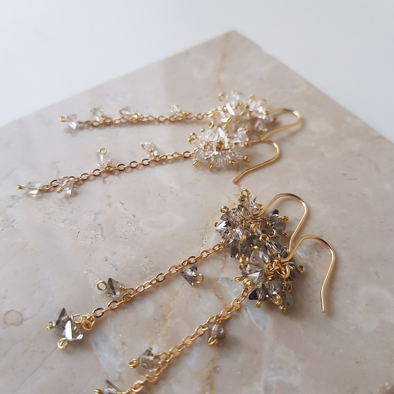 Ruby Swarovski Goli Drop Earrings Daily Look Shopp
