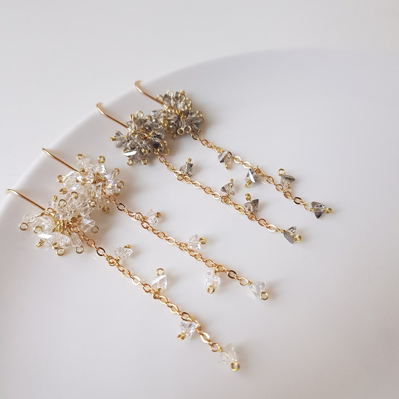 Ruby Swarovski Goli Drop Earrings Daily Look Shopp
