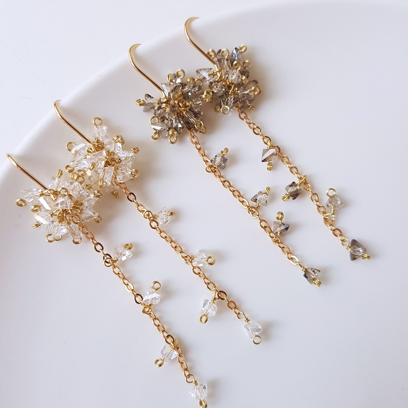 Ruby Swarovski Goli Drop Earrings Daily Look Shopp