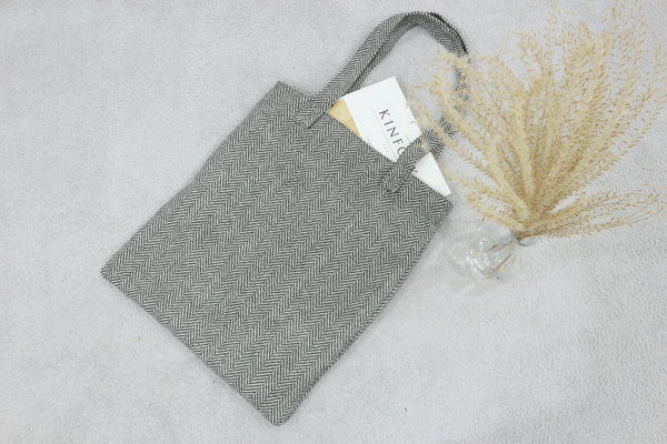 TOTE ECO SHOPPING TRAVEL eco bag herringbone color