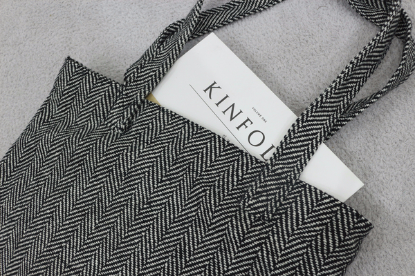 TOTE ECO SHOPPING TRAVEL eco bag herringbone color