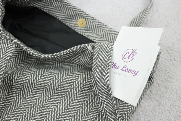 TOTE ECO SHOPPING TRAVEL eco bag herringbone color