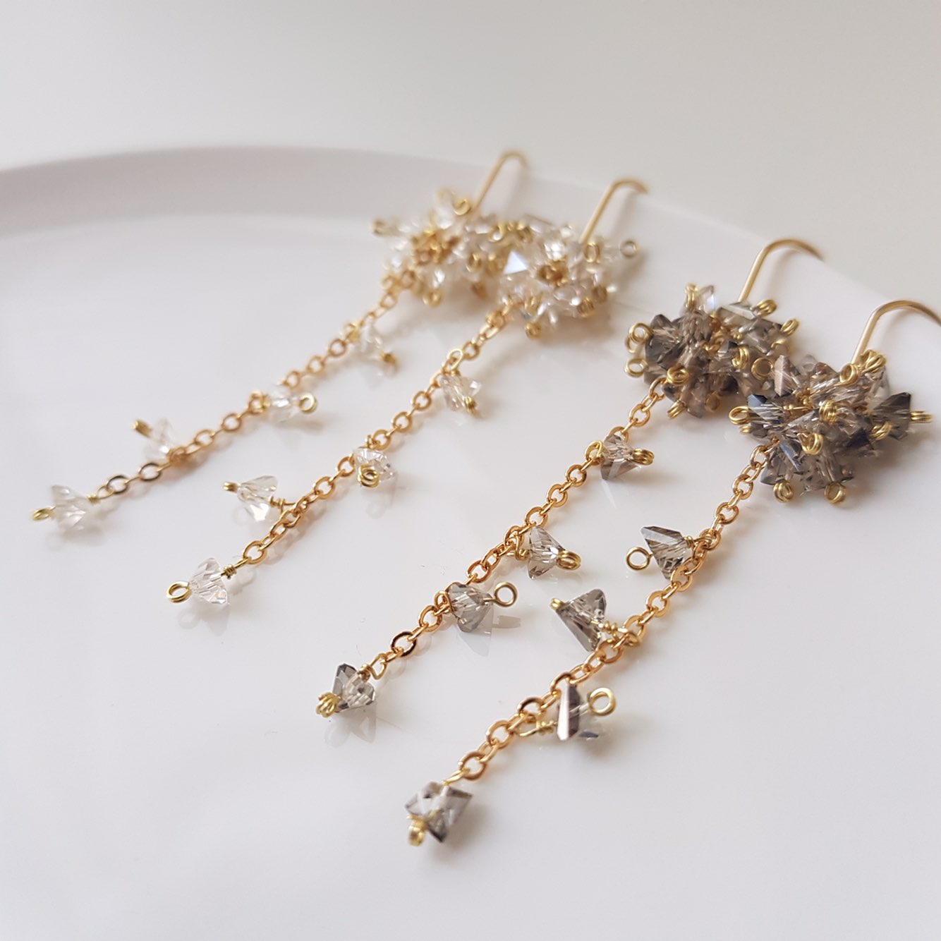 Ruby Swarovski Goli Drop Earrings Daily Look Shopp