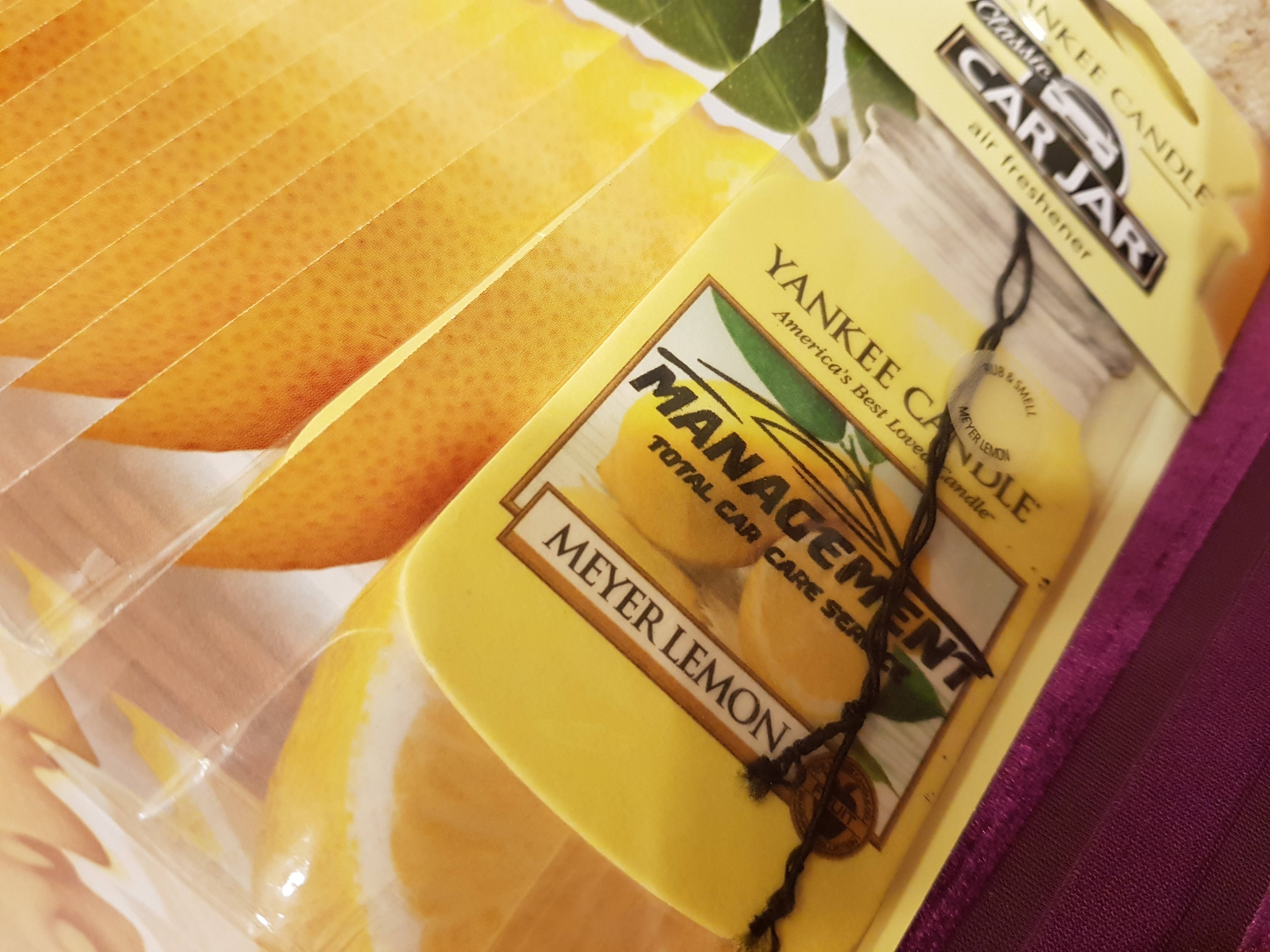 Yankee Candle Car Air Freshener Kaza Paper Paper H