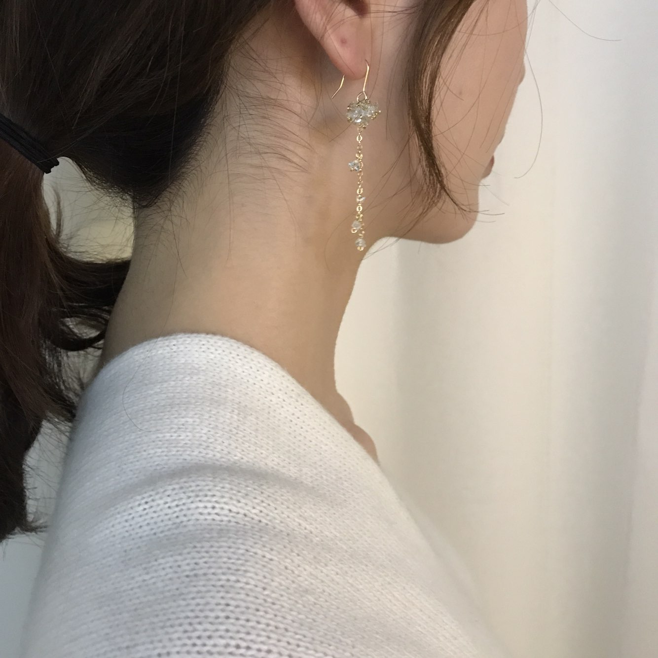 Ruby Swarovski Goli Drop Earrings Daily Look Shopp