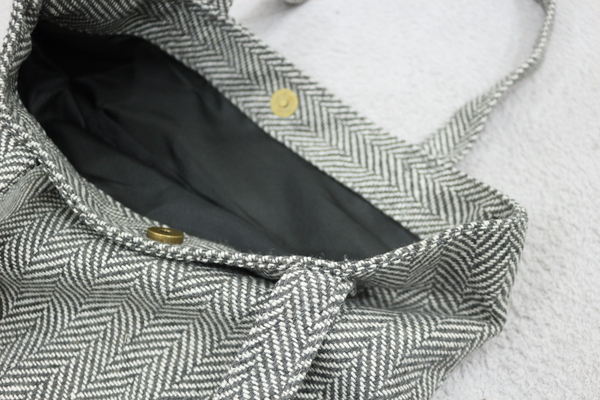 TOTE ECO SHOPPING TRAVEL eco bag herringbone color