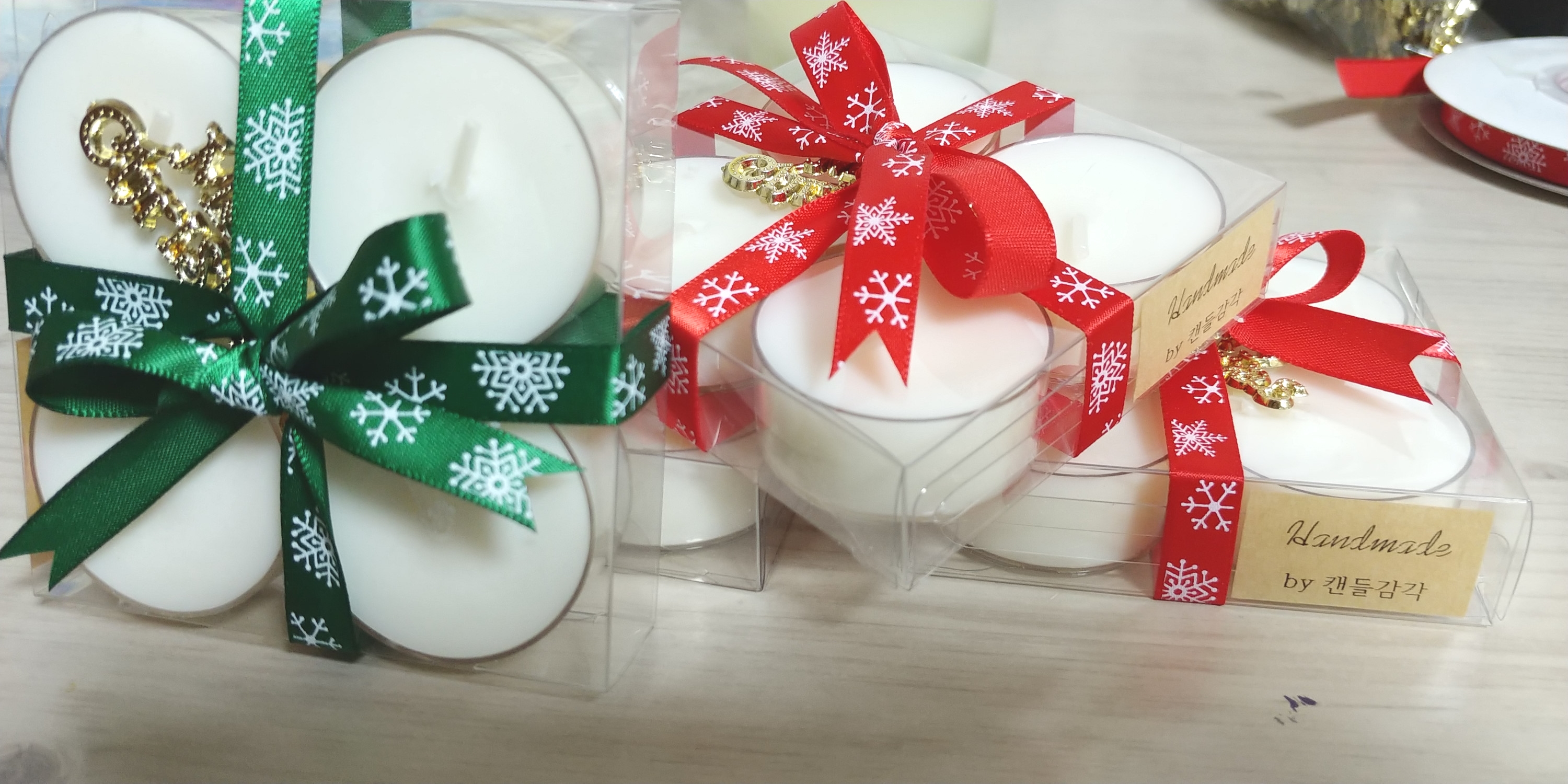 Candle sensation Christmas tea light gift souvenir