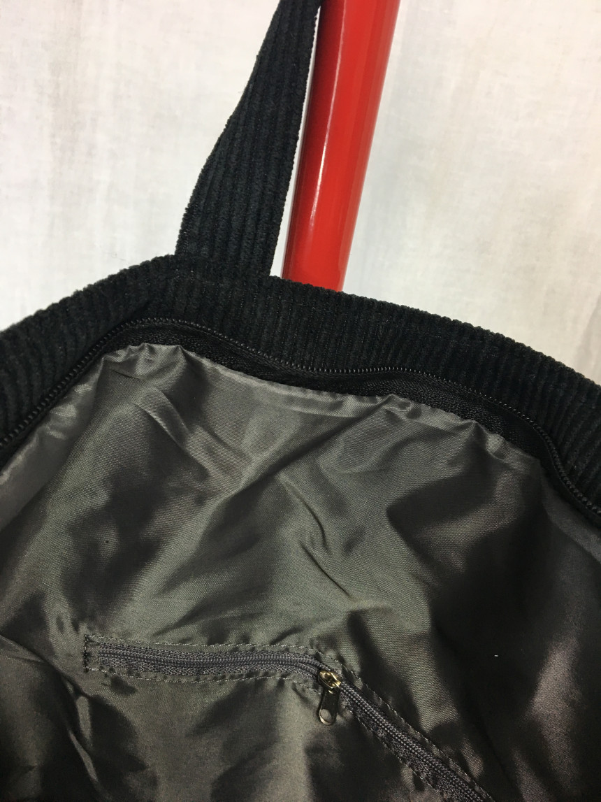 TOTE ECO SHOPPING TRAVEL two-pocket golden eco bag