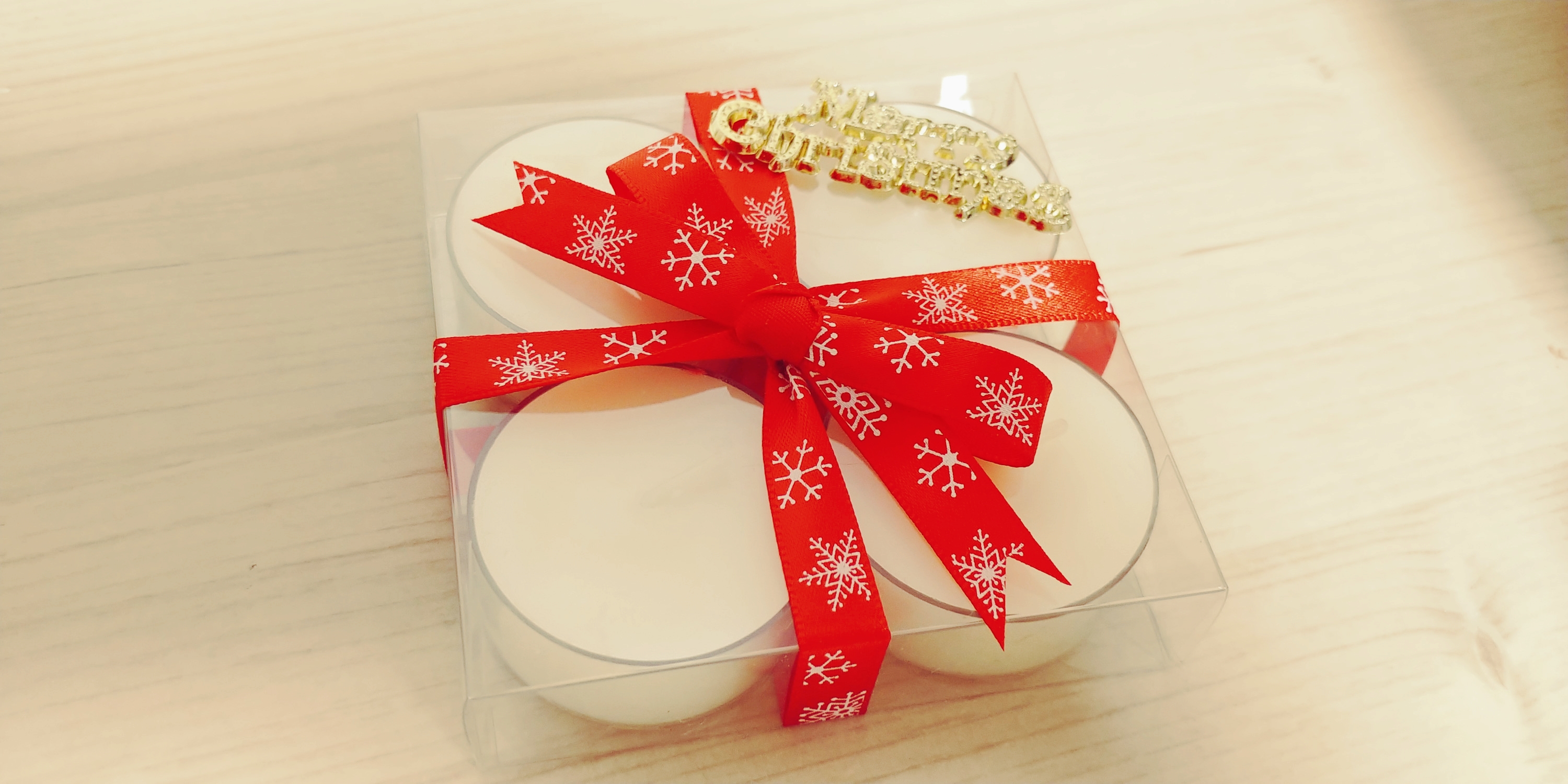 Candle sensation Christmas tea light gift souvenir