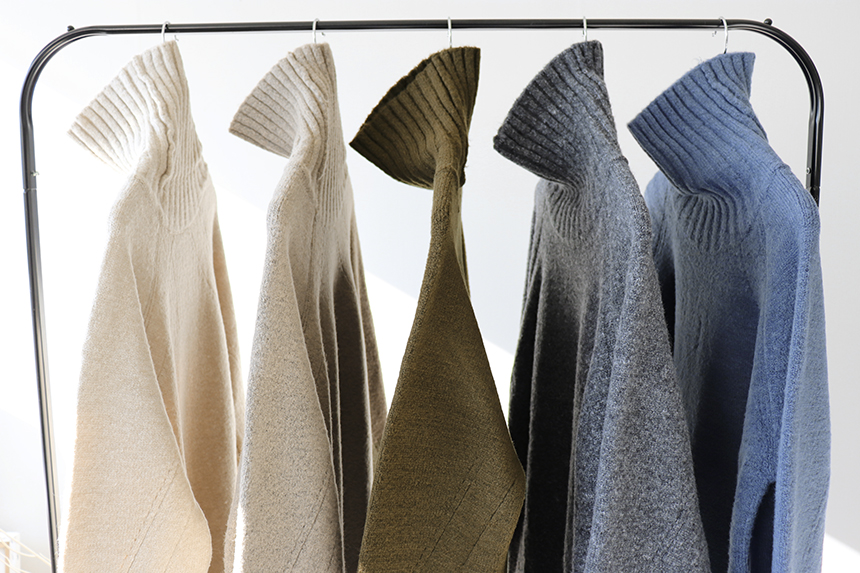 Cosplay Polo Knit One Piece Loose Fit Urun Winter 