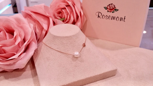 Rose Mont 14K freshwater pearl necklace RS0065