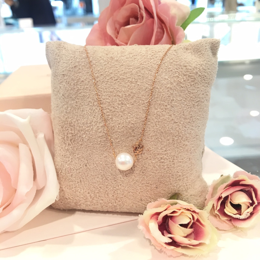 Rose Mont 14K freshwater pearl necklace RS0065