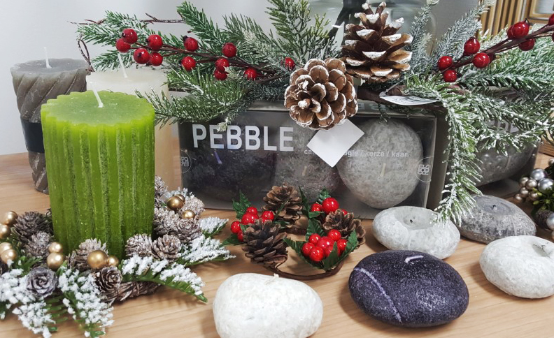 Christmas fragrance Candle Man 4color Decoration F