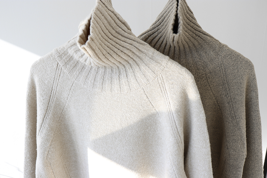 Cosplay Polo Knit One Piece Loose Fit Urun Winter 