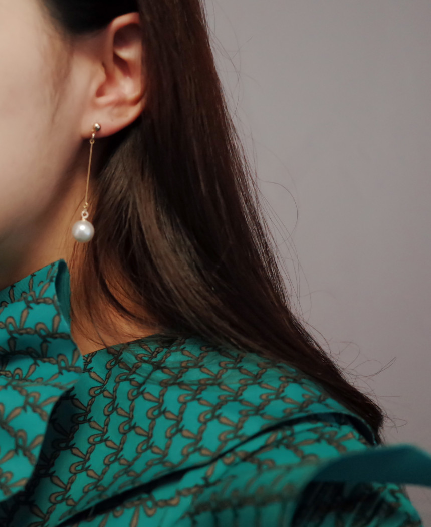 NO.56 Simple Swarovski Earrings Stylish Chic Uniqu