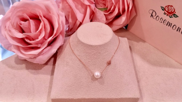 Rose Mont 14K freshwater pearl necklace RS0065