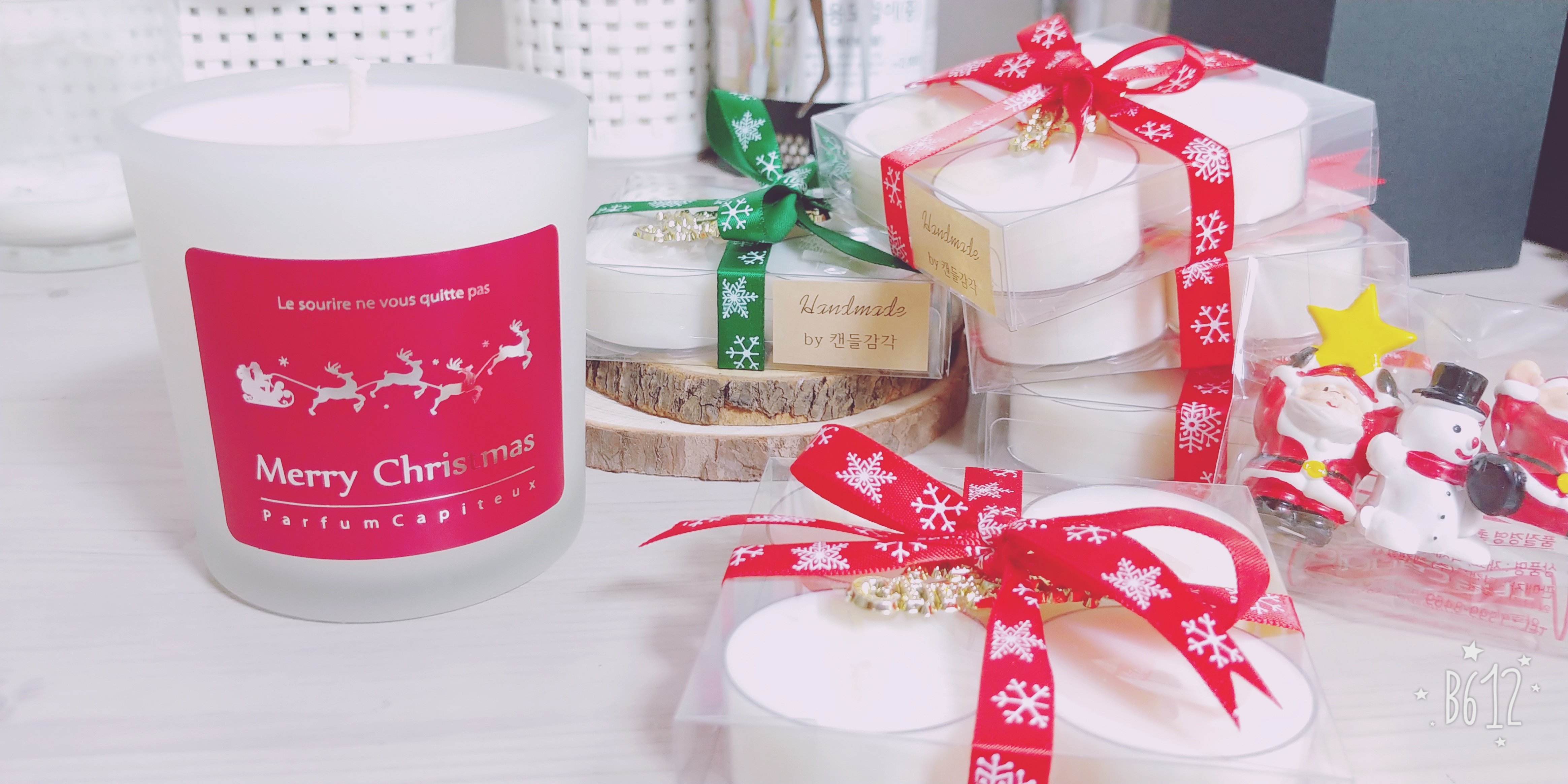 Candle sensation Christmas tea light gift souvenir