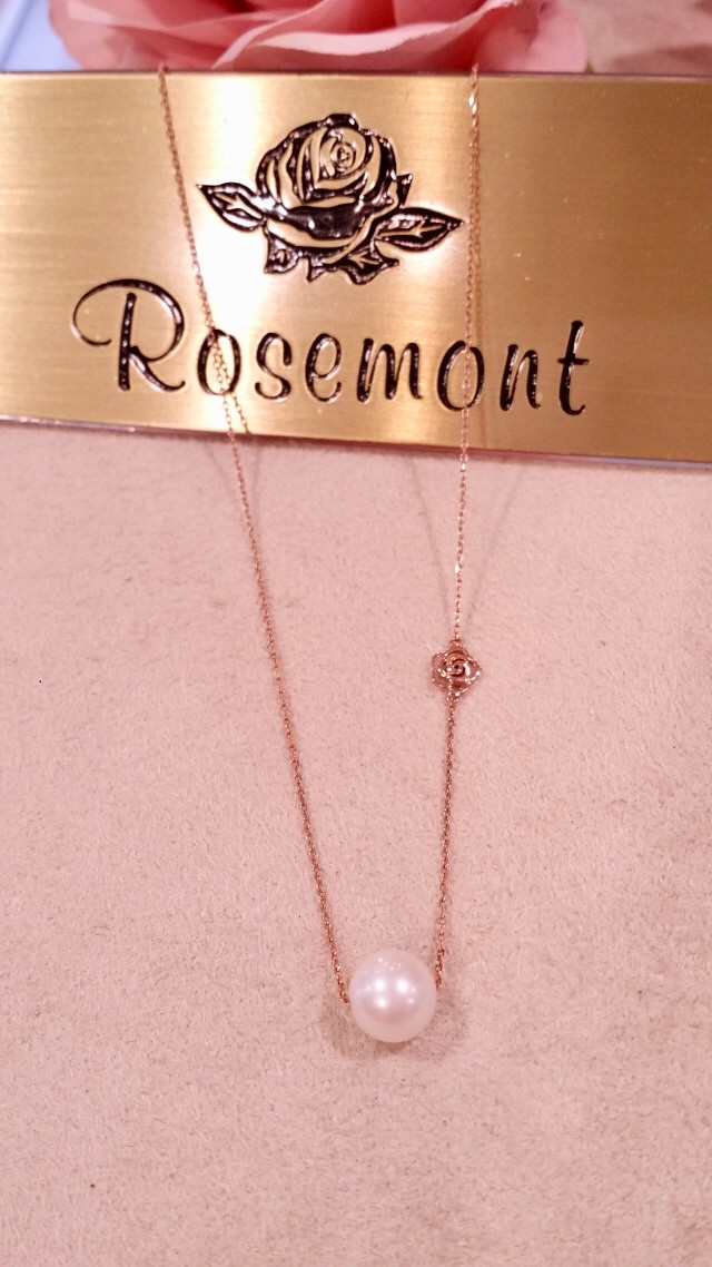 Rose Mont 14K freshwater pearl necklace RS0065