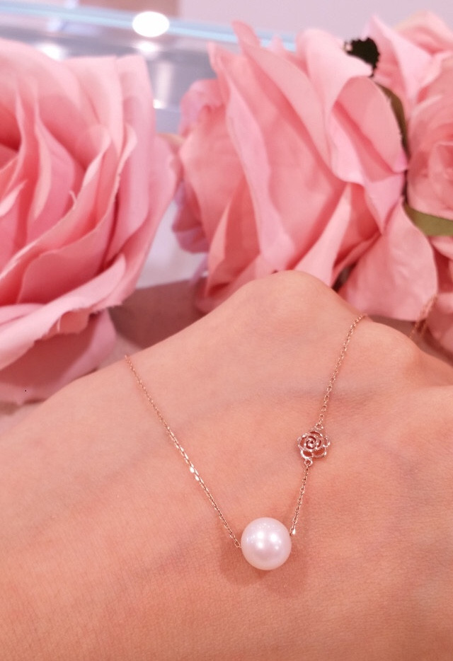 Rose Mont 14K freshwater pearl necklace RS0065