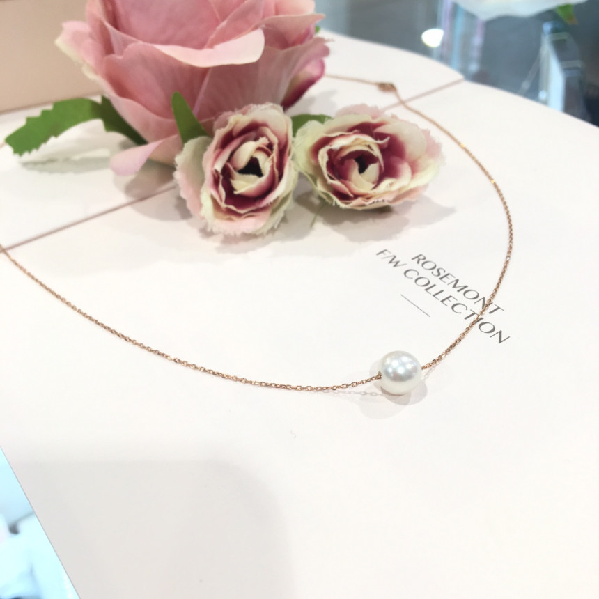 Rose Mont 14K freshwater pearl necklace RS0065