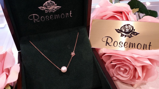 Rose Mont 14K freshwater pearl necklace RS0065