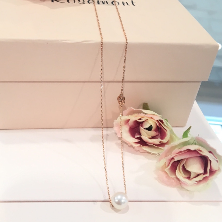 Rose Mont 14K freshwater pearl necklace RS0065