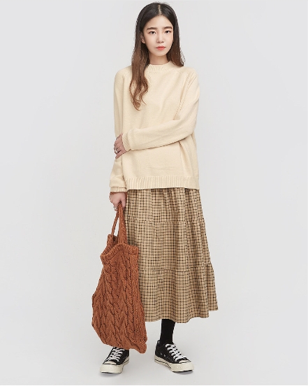 TOTE ECO SHOPPING TRAVEL Daily shoulder knit eco b