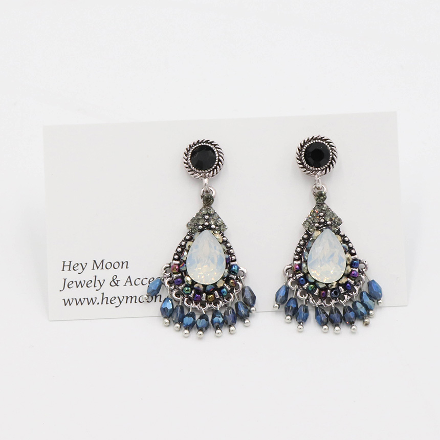 Antique Jewelry Beads Drop Drop Earrings Tweezers 