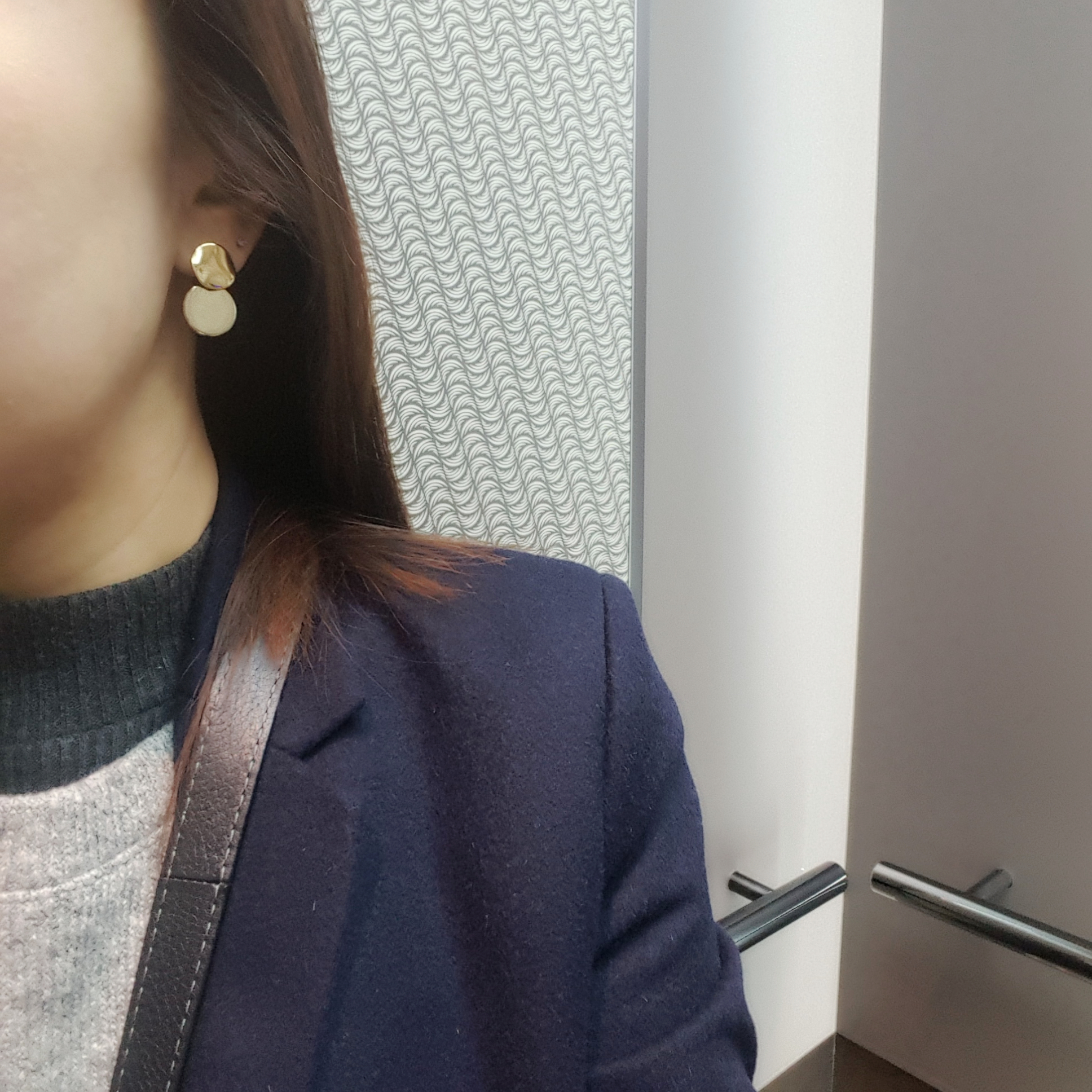 Bold Gold Earring Bling A high quality simple eari