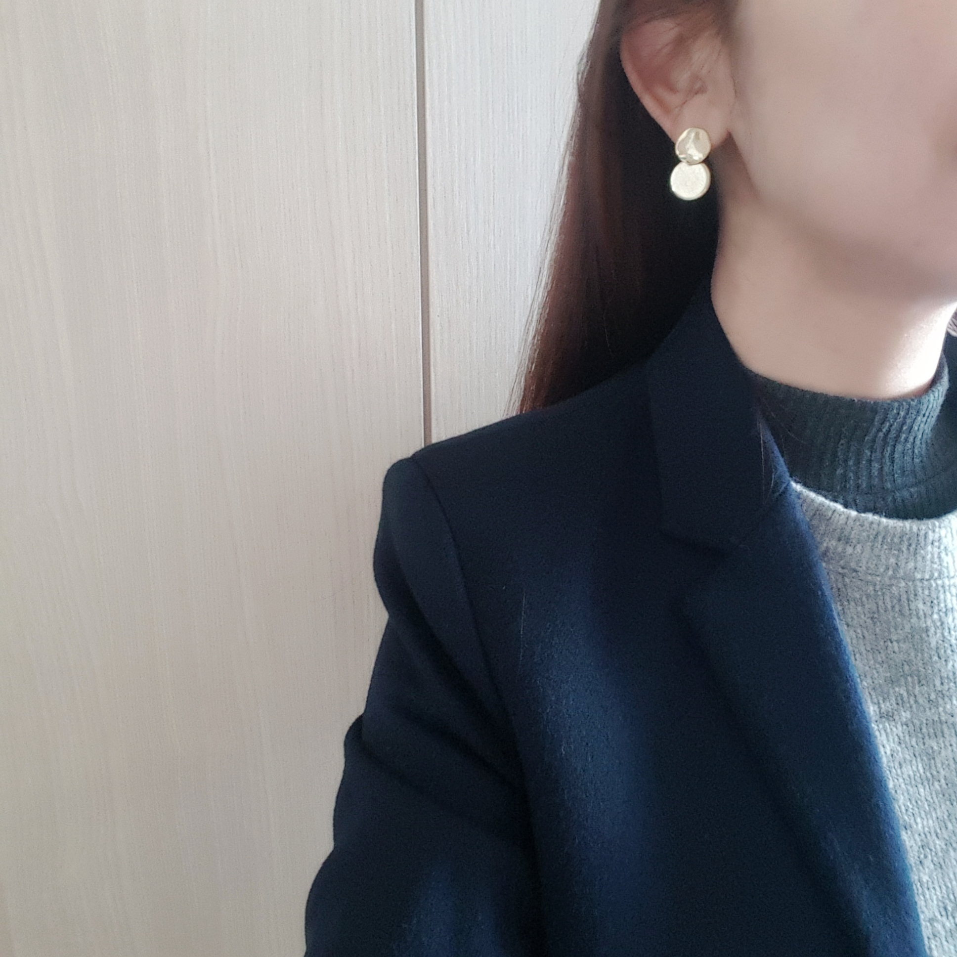 Bold Gold Earring Bling A high quality simple eari