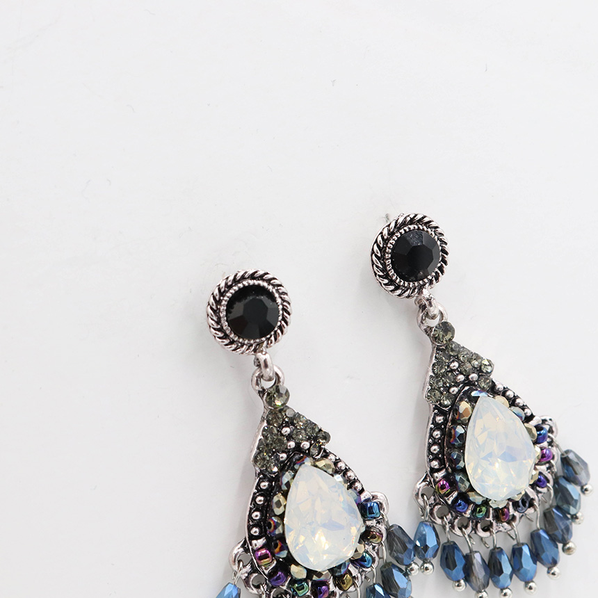 Antique Jewelry Beads Drop Drop Earrings Tweezers 