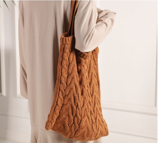 TOTE ECO SHOPPING TRAVEL Daily shoulder knit eco b