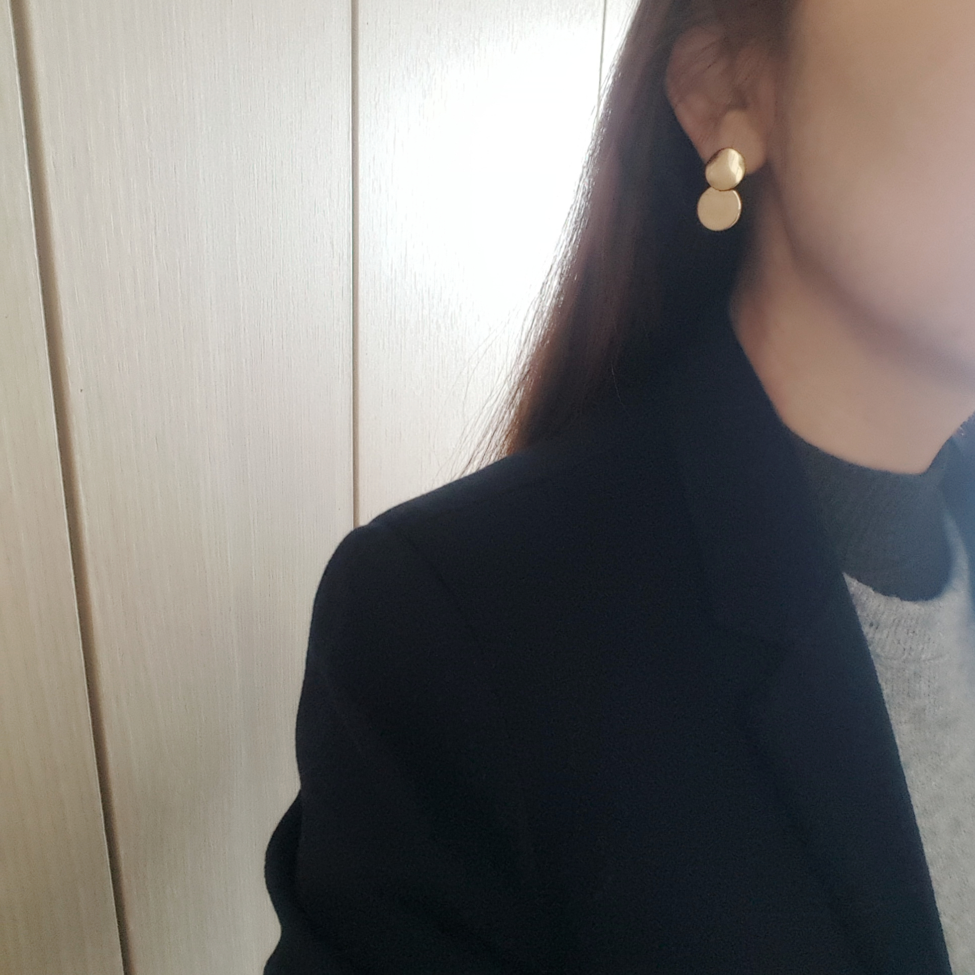 Bold Gold Earring Bling A high quality simple eari